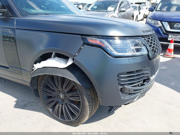 2019 LAND ROVER RANGE ROVER 5.0L V8 SUPERCHARGED — I6
