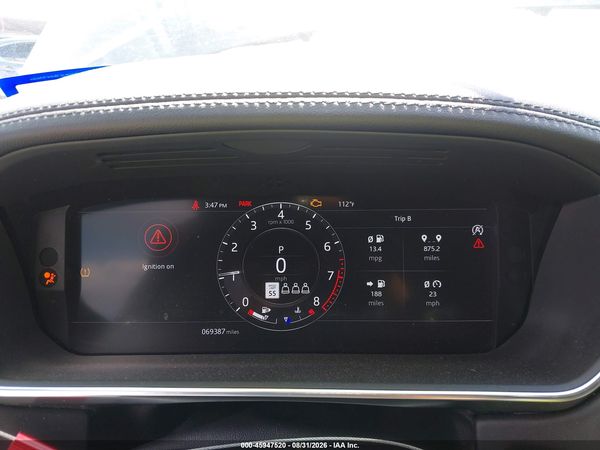 2019 LAND ROVER RANGE ROVER 5.0L V8 SUPERCHARGED — I7