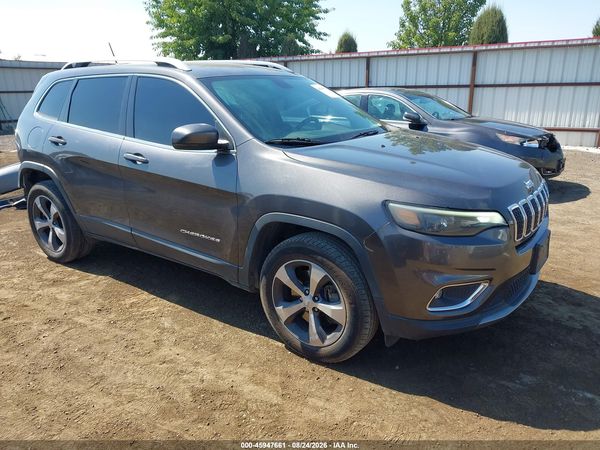 2019 JEEP CHEROKEE LIMITED 4X4