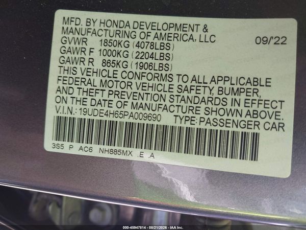 2023 ACURA INTEGRA A-SPEC TECHNOLOGY