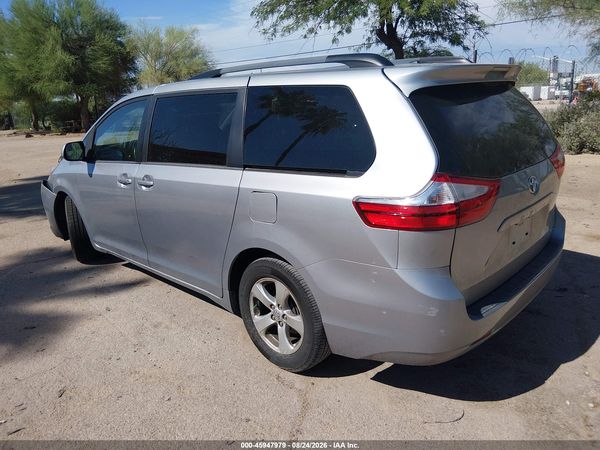 2017 TOYOTA SIENNA LE 8 PASSENGER