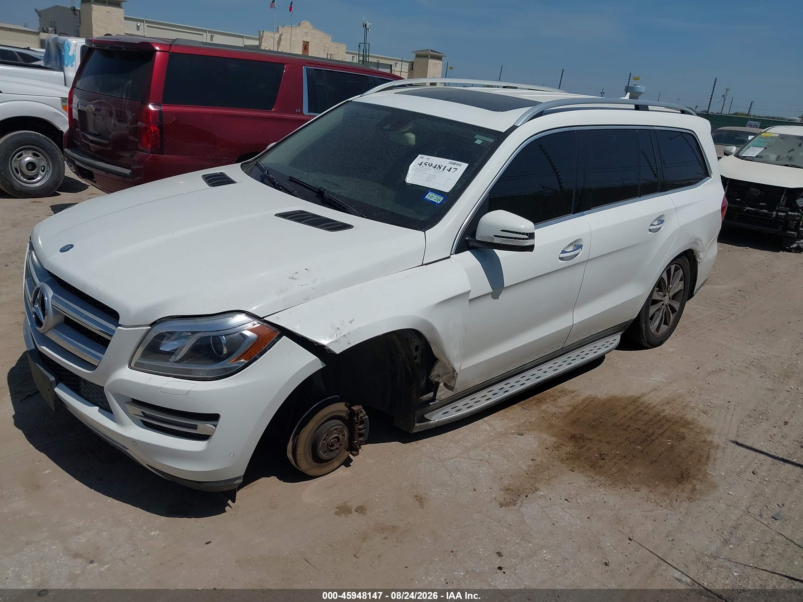 2014 MERCEDES-BENZ GL 450 4MATIC — I2