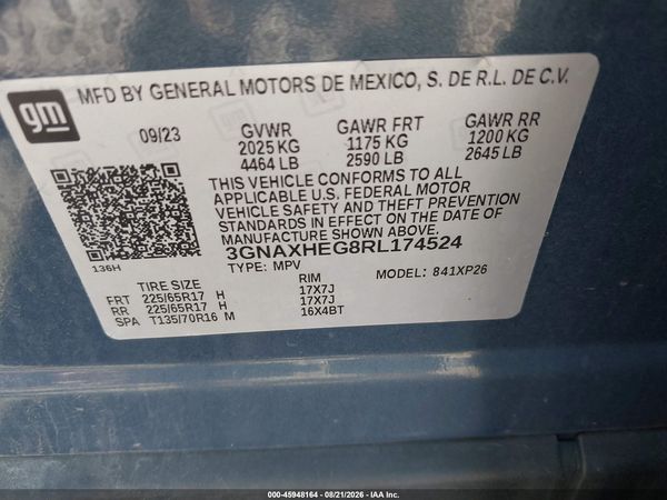 2024 CHEVROLET EQUINOX FWD LS — I9
