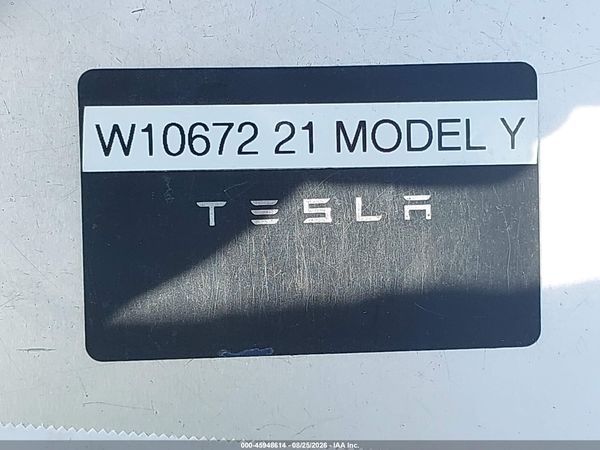 2021 TESLA MODEL Y