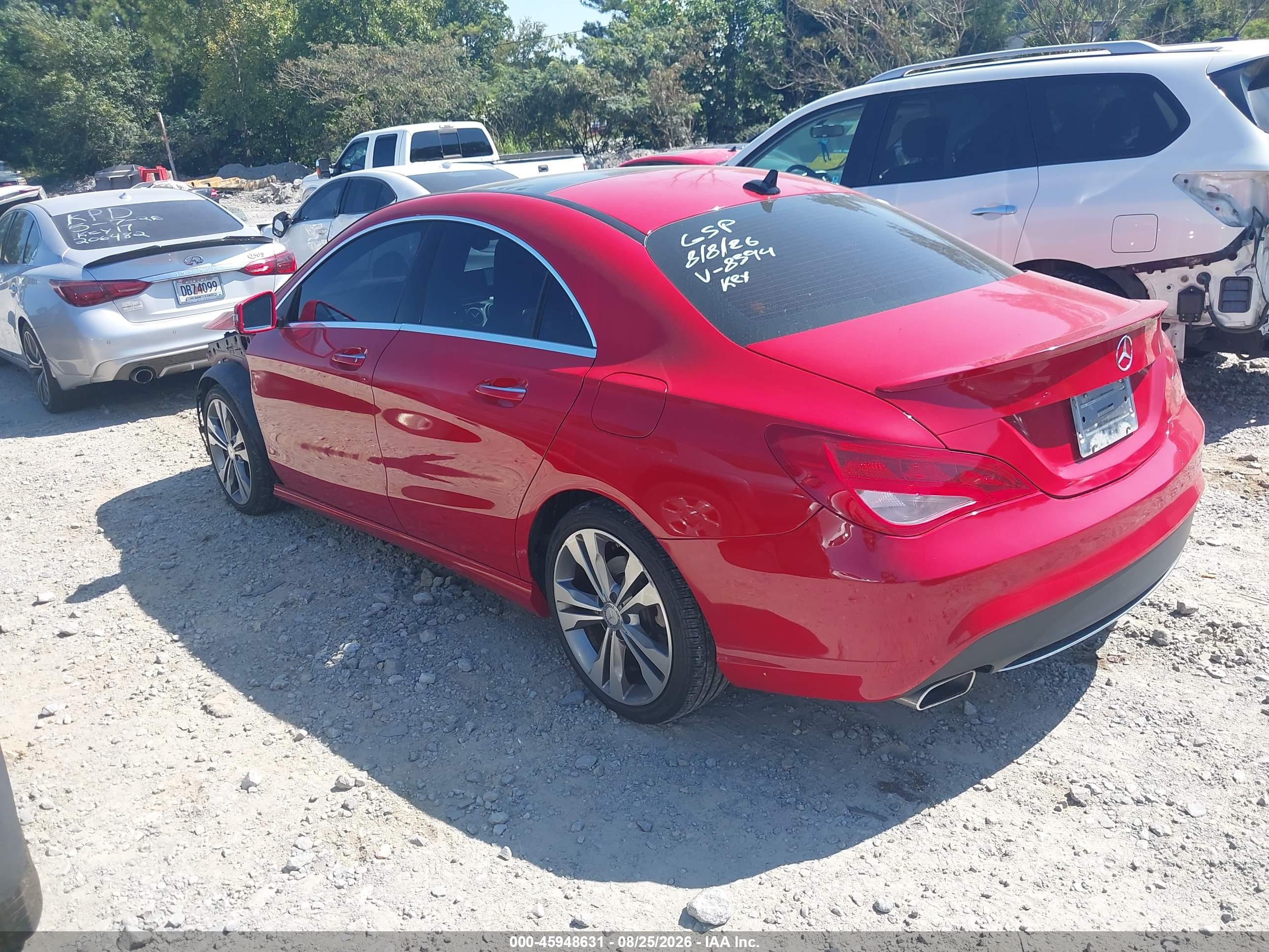 2016 MERCEDES-BENZ CLA 250 CLA250