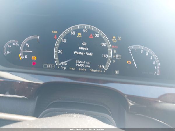 2012 MERCEDES-BENZ S 550 4MATIC