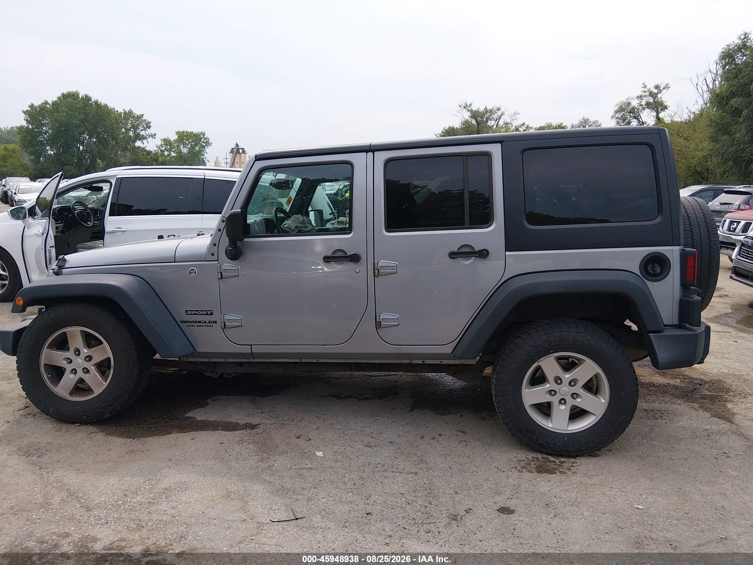 2016 JEEP WRANGLER UNLIMITED SPORT