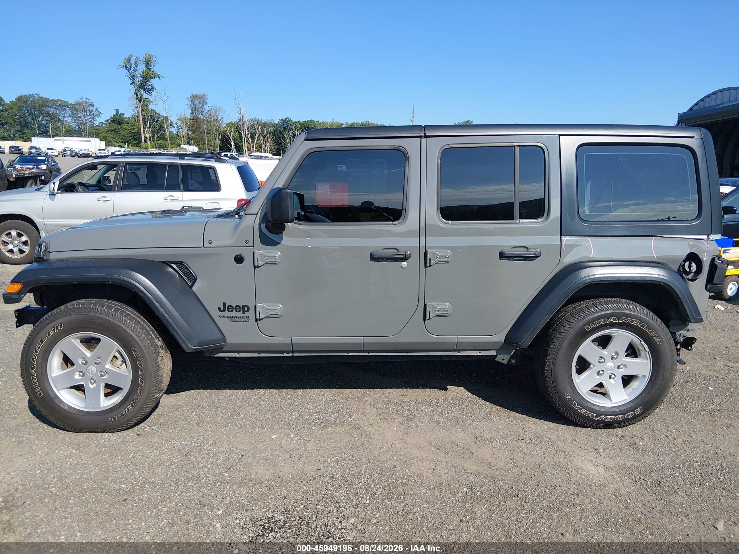 2021 JEEP WRANGLER UNLIMITED SPORT 4X4