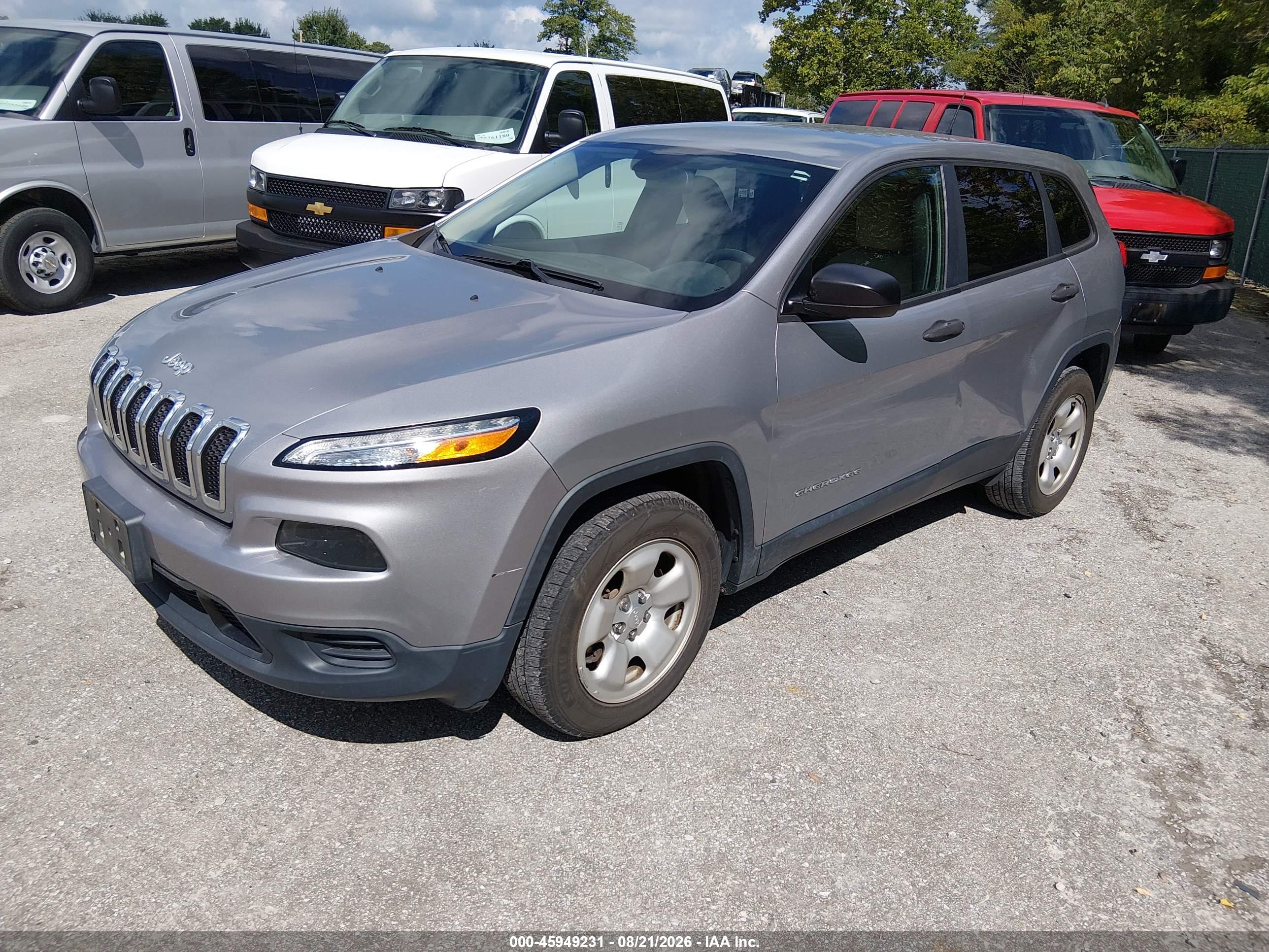 2017 JEEP CHEROKEE SPORT — I2