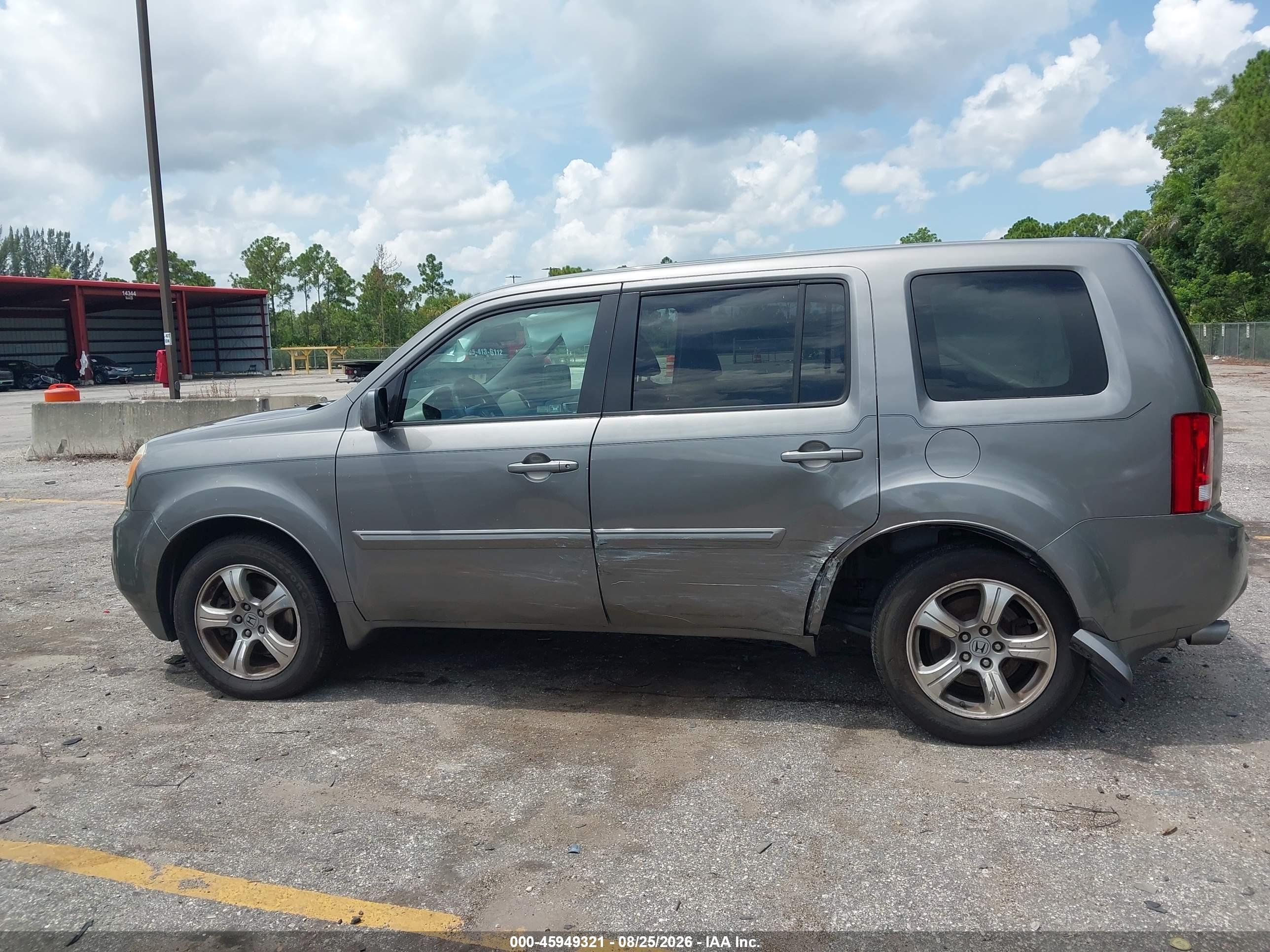 2012 HONDA PILOT EX