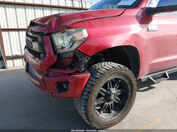 2016 TOYOTA TUNDRA PLATINUM 5.7L V8