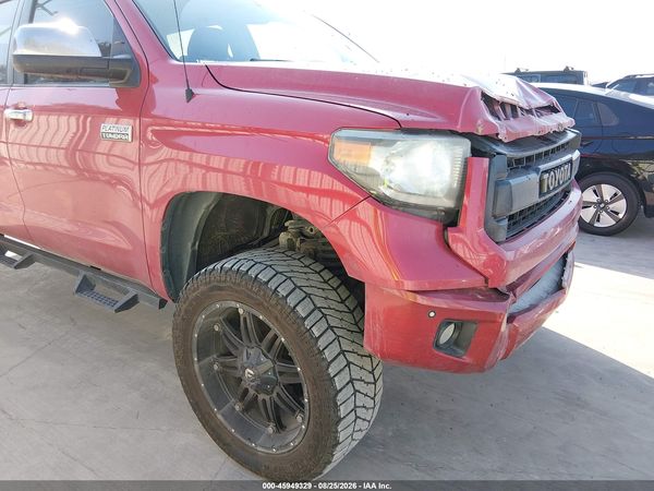 2016 TOYOTA TUNDRA PLATINUM 5.7L V8