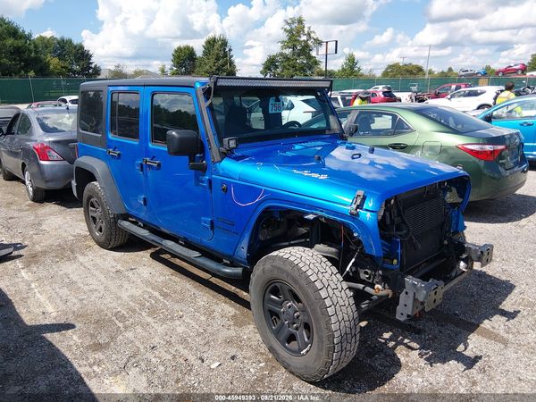 2016 JEEP WRANGLER UNLIMITED SPORT