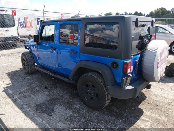 2016 JEEP WRANGLER UNLIMITED SPORT