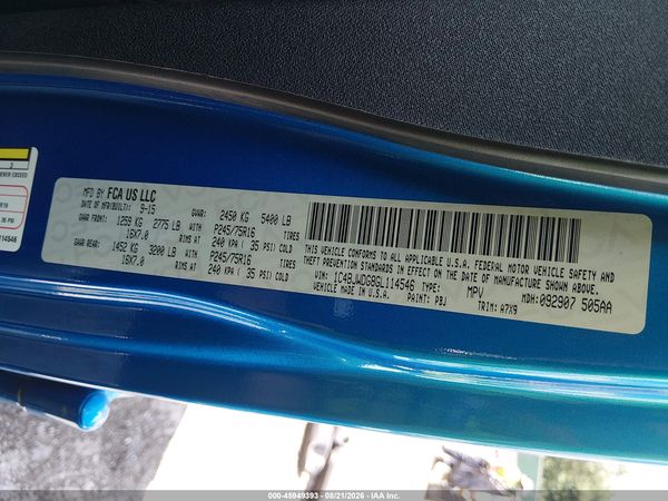2016 JEEP WRANGLER UNLIMITED SPORT