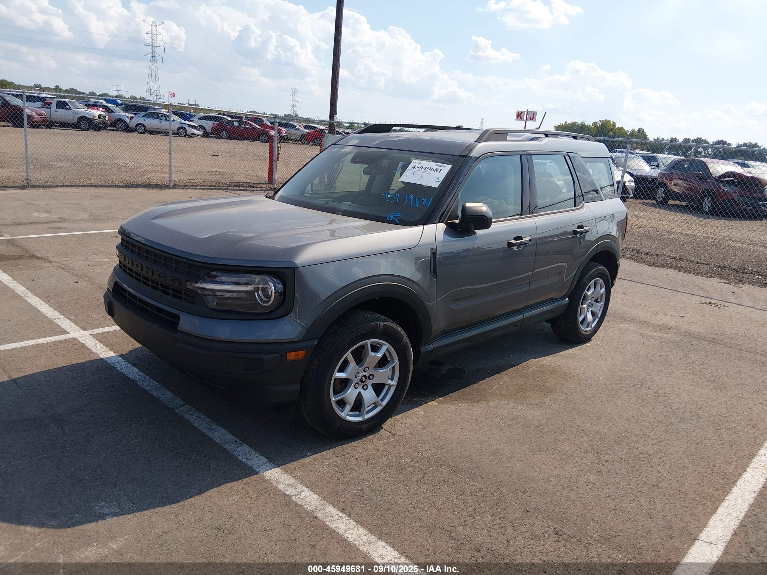 2022 FORD BRONCO SPORT Base — I2