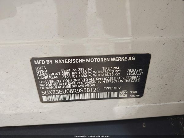 2024 BMW X5 XDRIVE40I