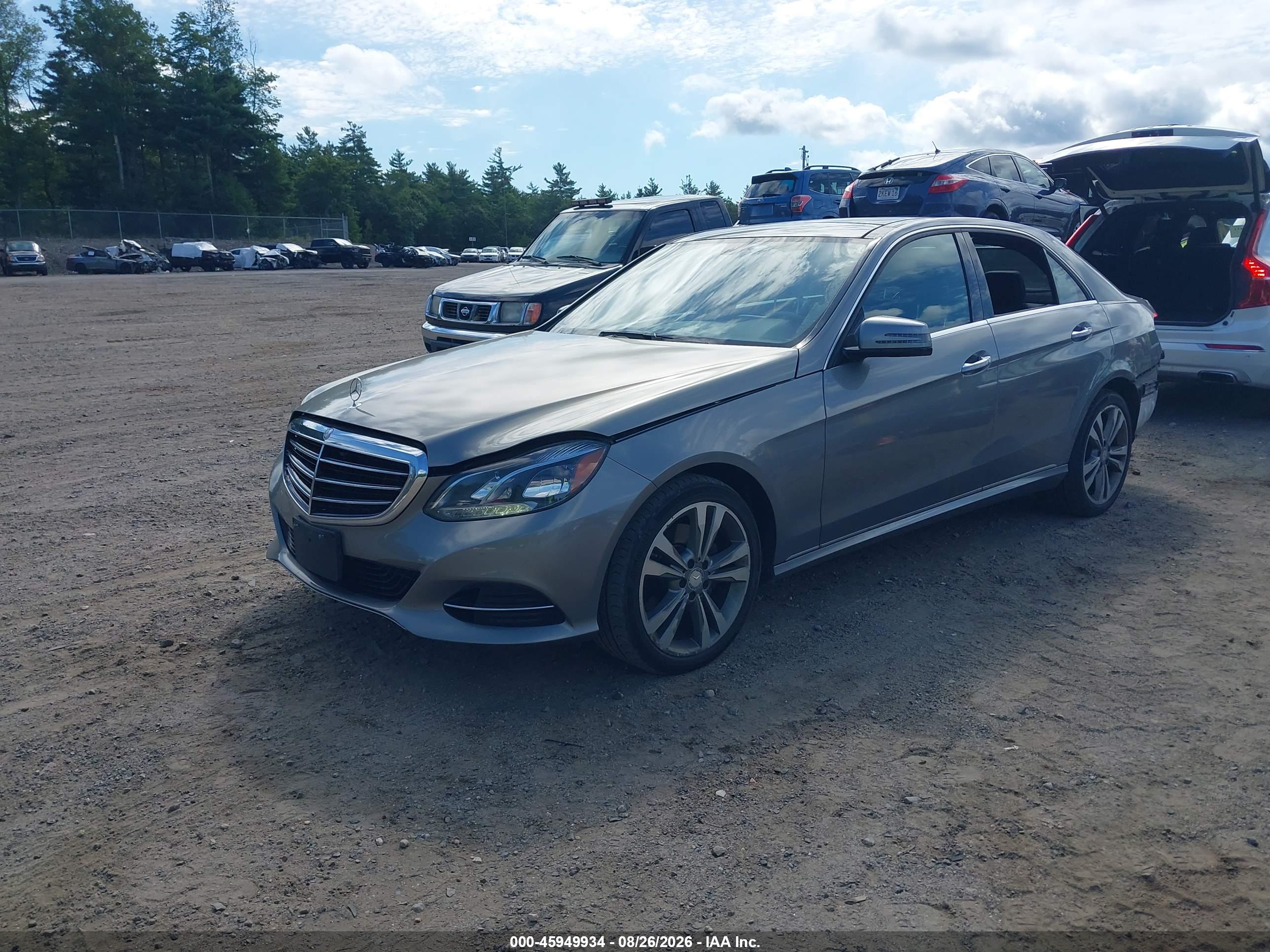 2015 MERCEDES-BENZ E 350 4MATIC — I2