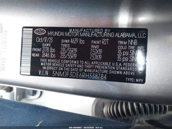 2024 HYUNDAI TUCSON SEL