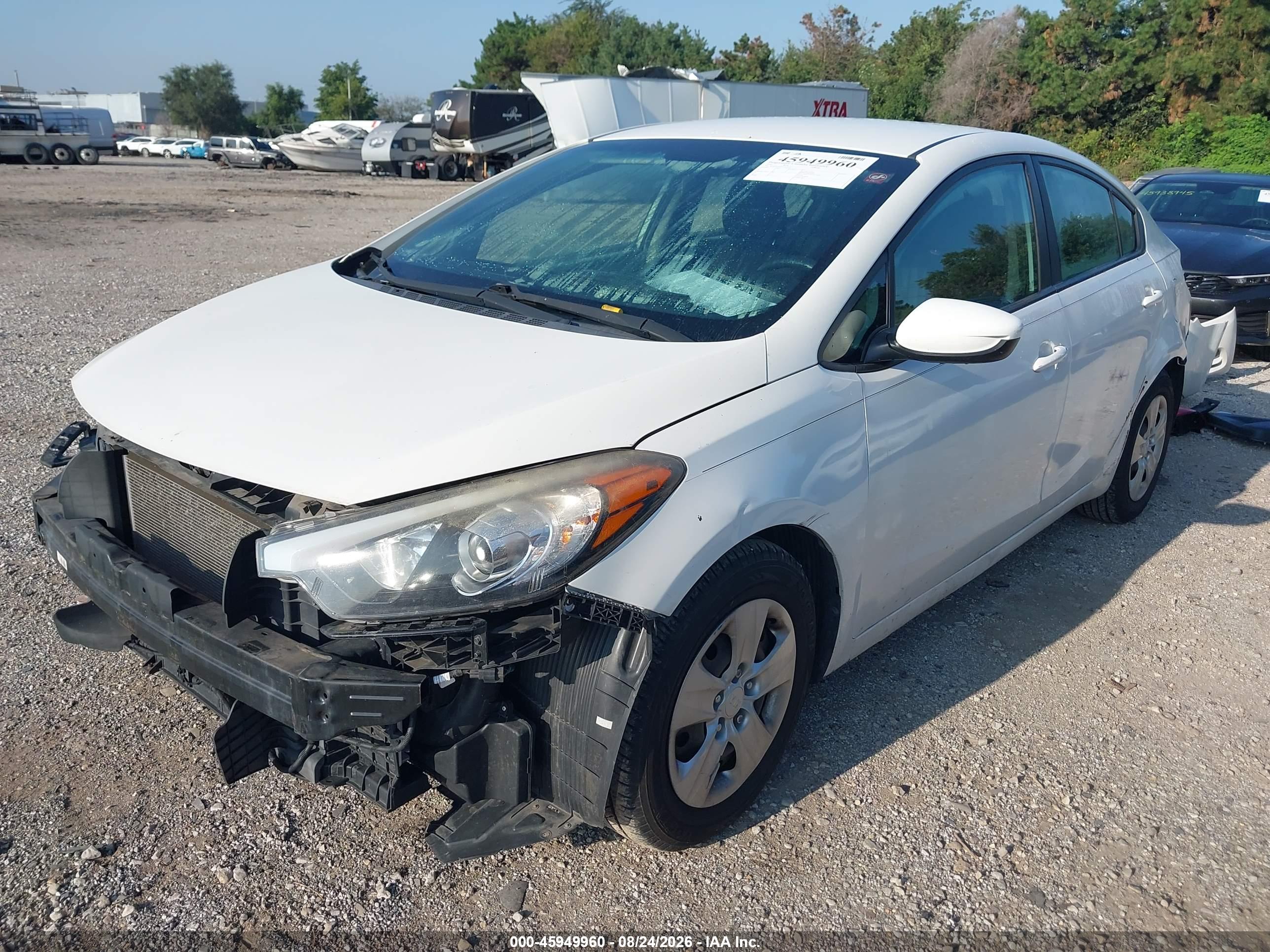 2016 KIA FORTE LX — I2