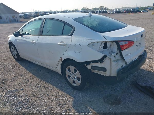 2016 KIA FORTE LX — I3