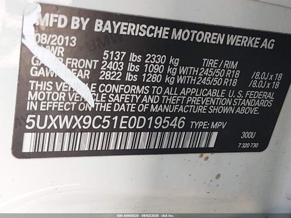 2014 BMW X3 XDRIVE28I
