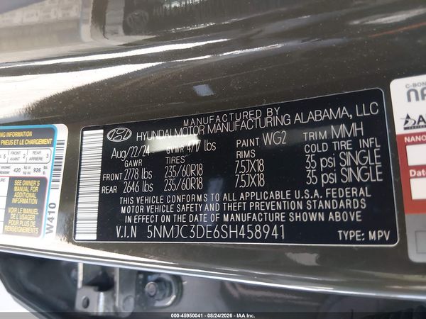 2025 HYUNDAI TUCSON SEL CONVENIENCE