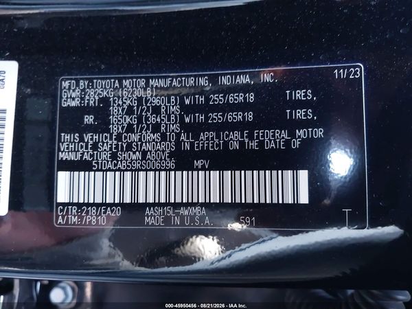 2024 TOYOTA GRAND HIGHLANDER HYBRID XLE