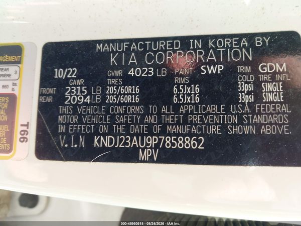 2023 KIA SOUL LX