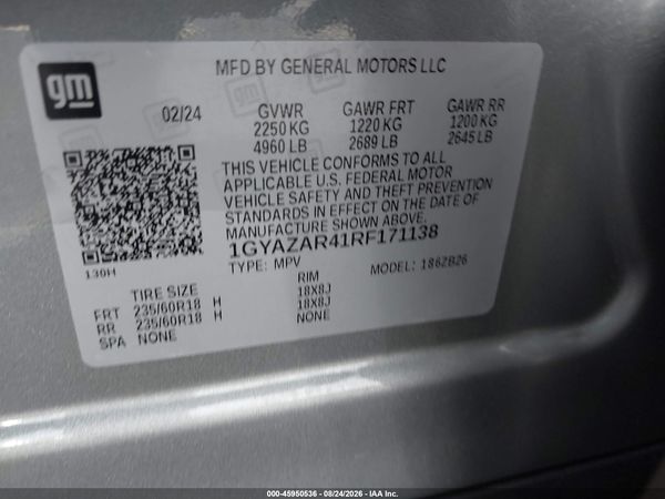 2024 CADILLAC XT4 FWD LUXURY — I9
