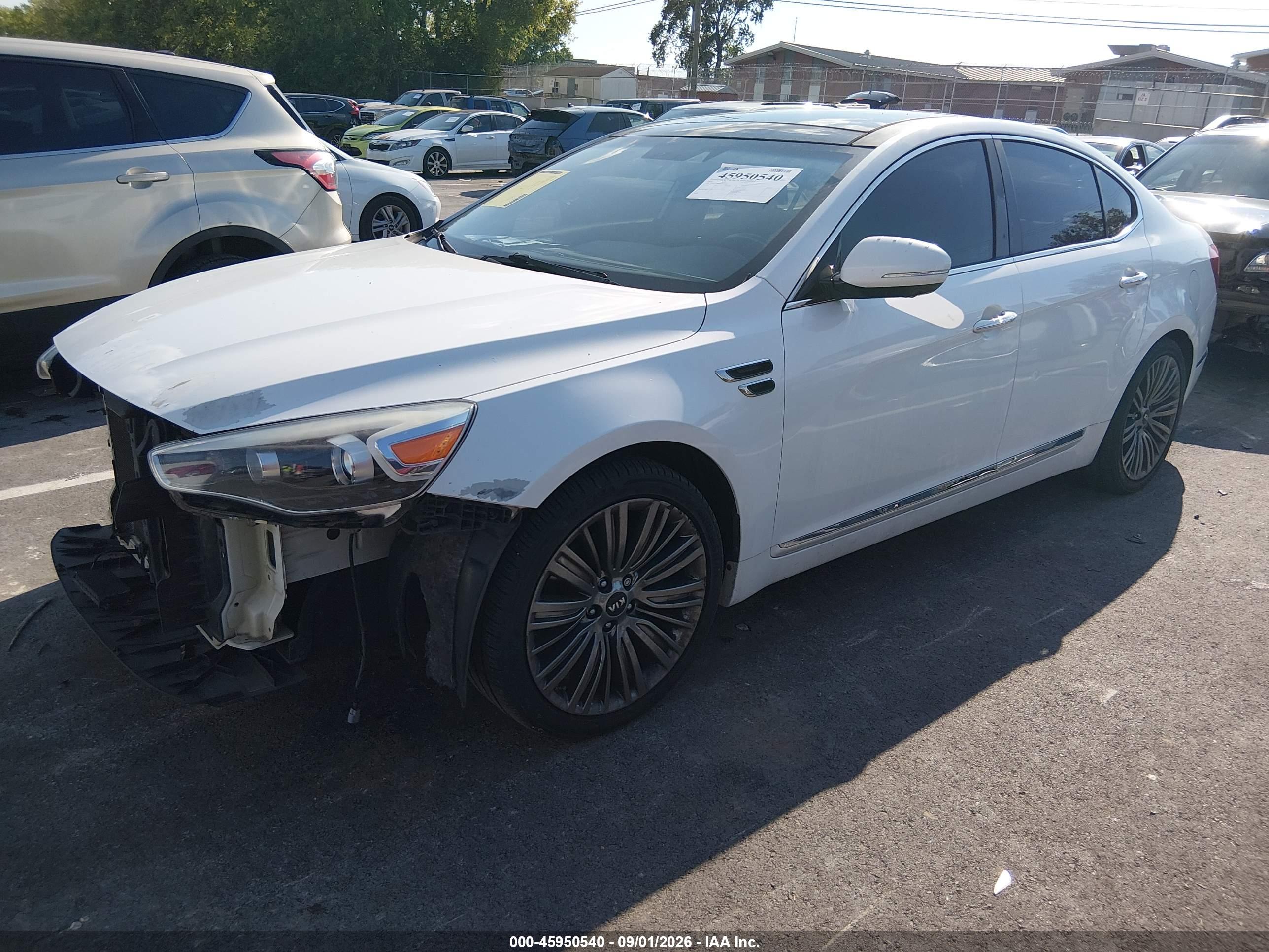 2016 KIA CADENZA LIMITED — I2