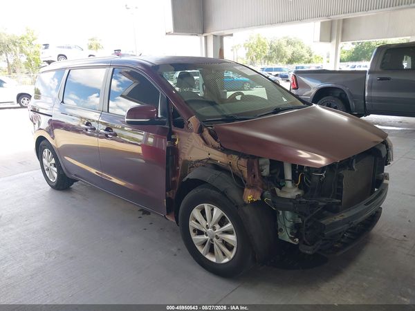 2017 KIA SEDONA LX