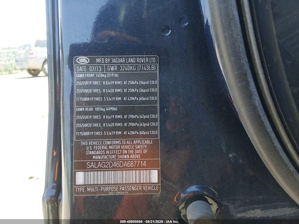 2013 LAND ROVER LR4 HSE