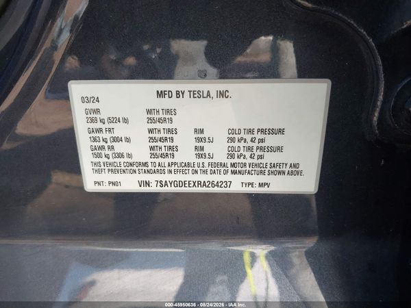 2024 TESLA MODEL Y