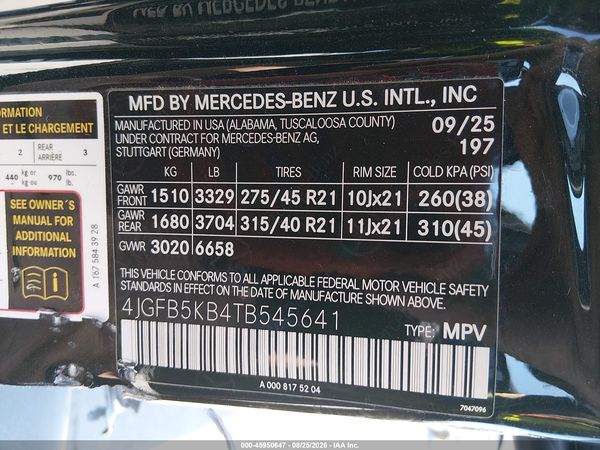 2026 MERCEDES-BENZ GLE 450 4MATIC