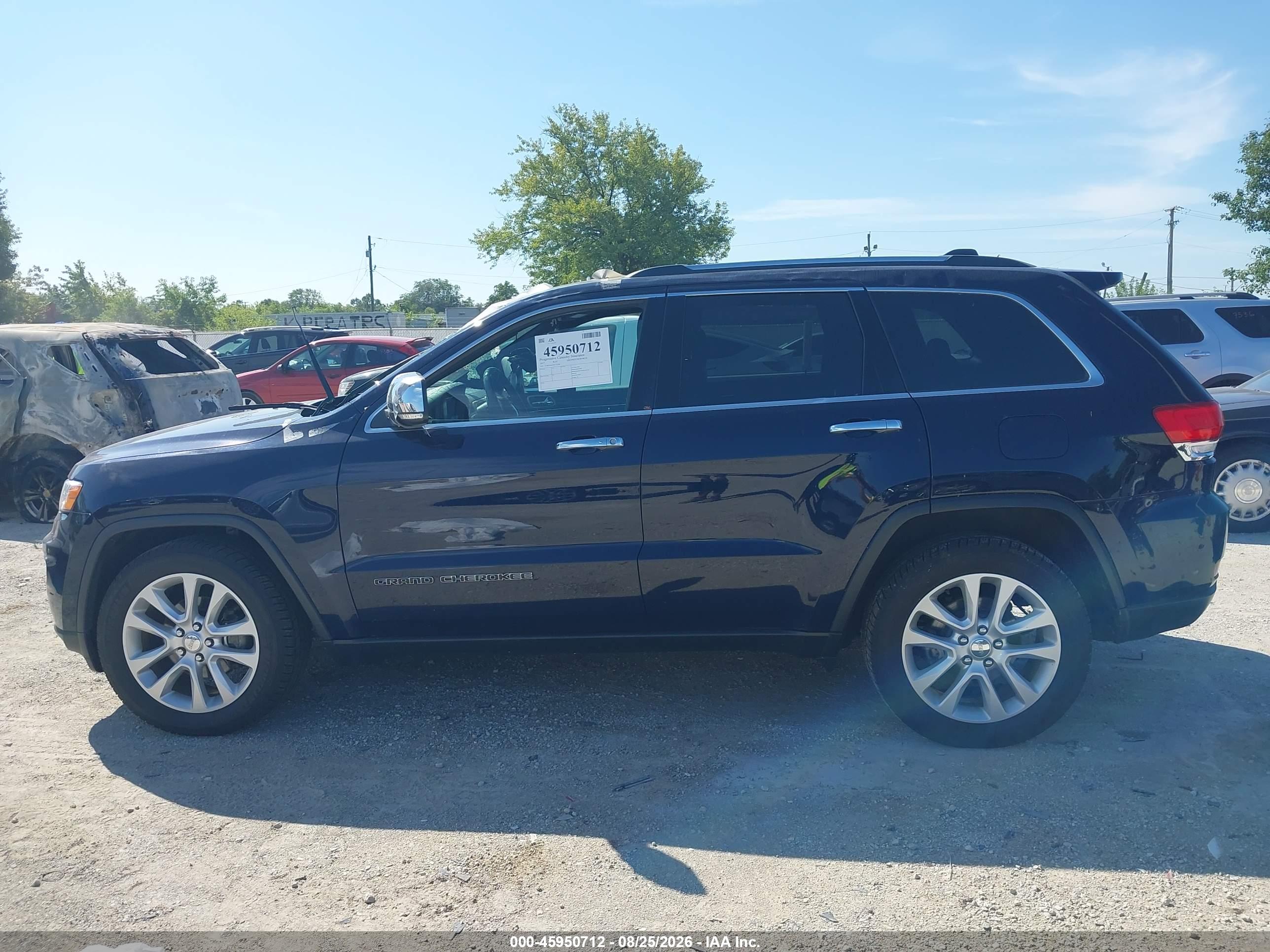 2017 JEEP GRAND CHEROKEE LIMITED