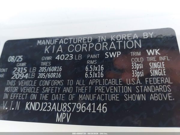 2025 KIA SOUL LX/S
