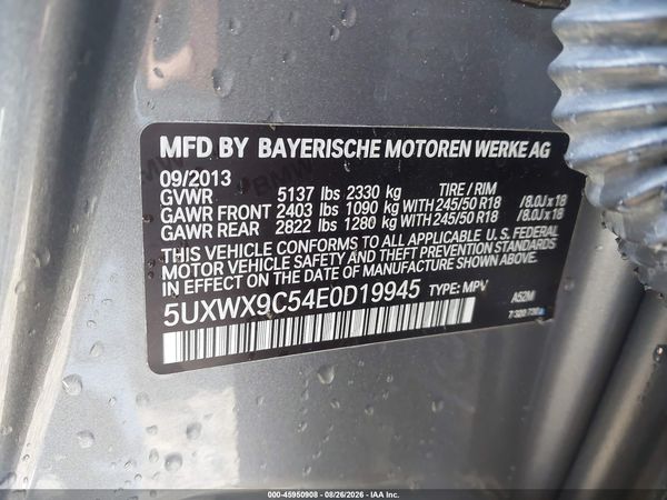 2014 BMW X3 XDRIVE28I