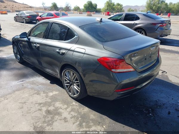 2020 GENESIS G70 2.0T RWD — I3