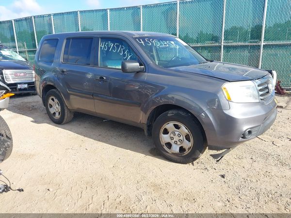 2012 HONDA PILOT LX — I1