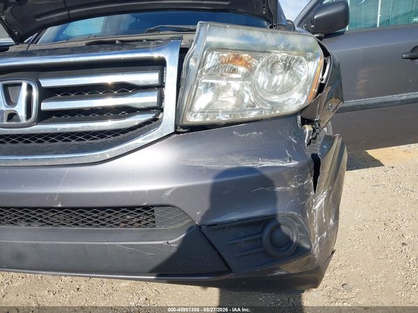 2012 HONDA PILOT LX — I6