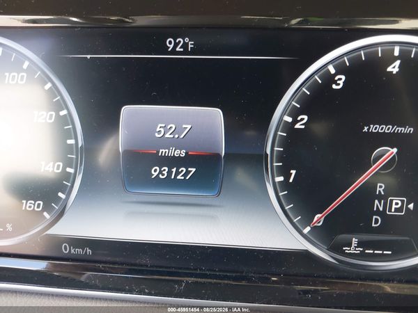 2015 MERCEDES-BENZ S 550 4MATIC