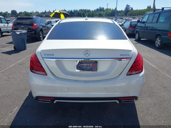 2015 MERCEDES-BENZ S 550 4MATIC