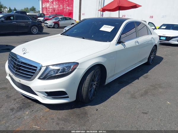 2015 MERCEDES-BENZ S 550 4MATIC