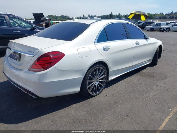 2015 MERCEDES-BENZ S 550 4MATIC