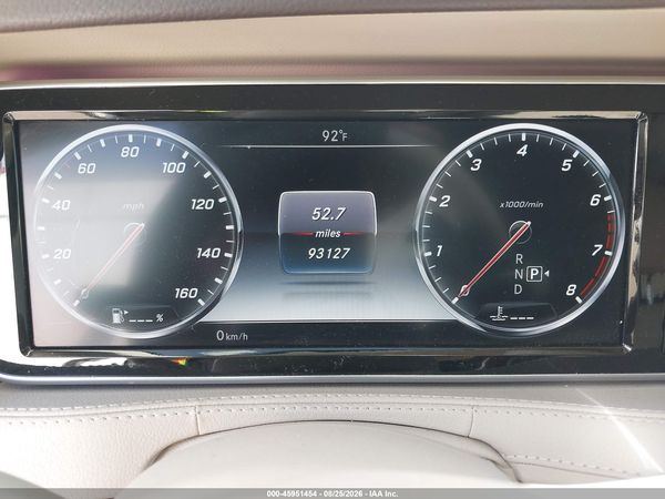 2015 MERCEDES-BENZ S 550 4MATIC