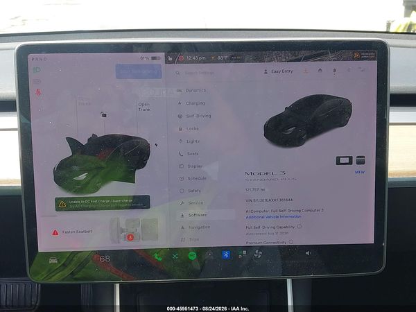 2019 TESLA MODEL 3