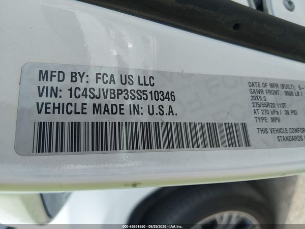 2025 JEEP WAGONEER CARBIDE 4X4