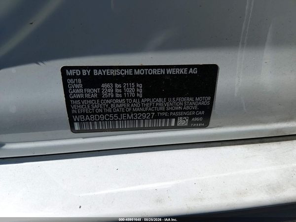 2018 BMW 330I XDRIVE