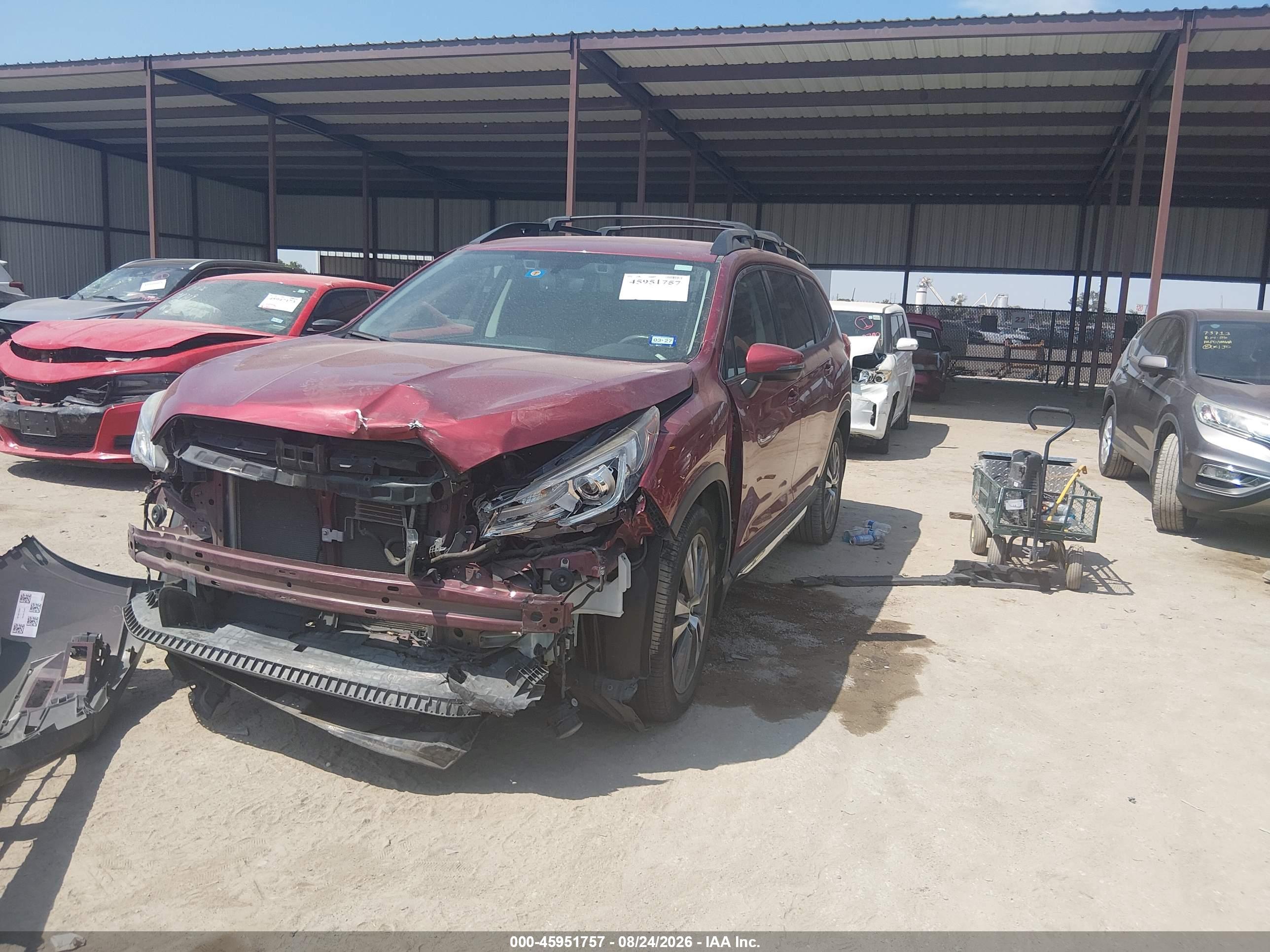 2021 SUBARU ASCENT LIMITED — I2